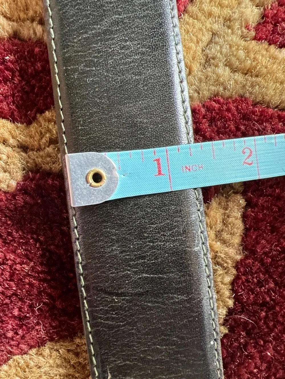 ESCADA Women’s Collaboration with Avignon Black Leather Belt Gilded Gold Charms